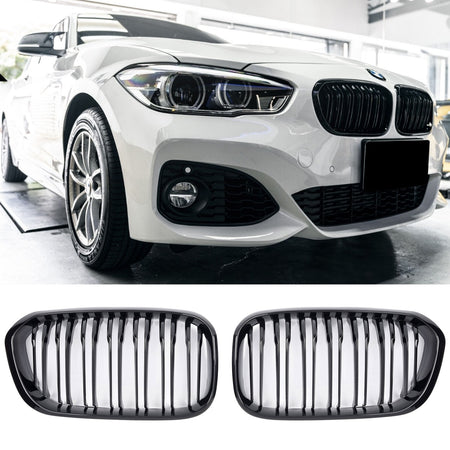 Griglia Nero Lucido per BMW Serie 1 F20 F21 2015-2019