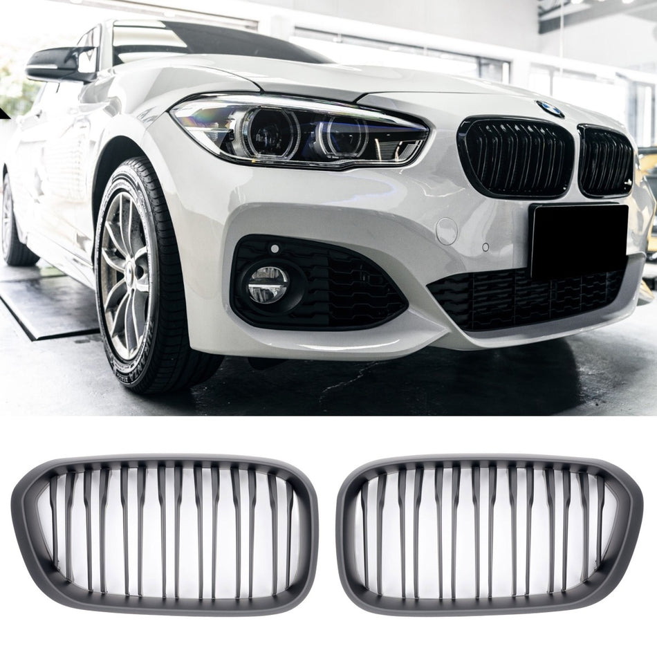 Griglia Nero Opaco per BMW Serie 1 F20 F21 2015-2019
