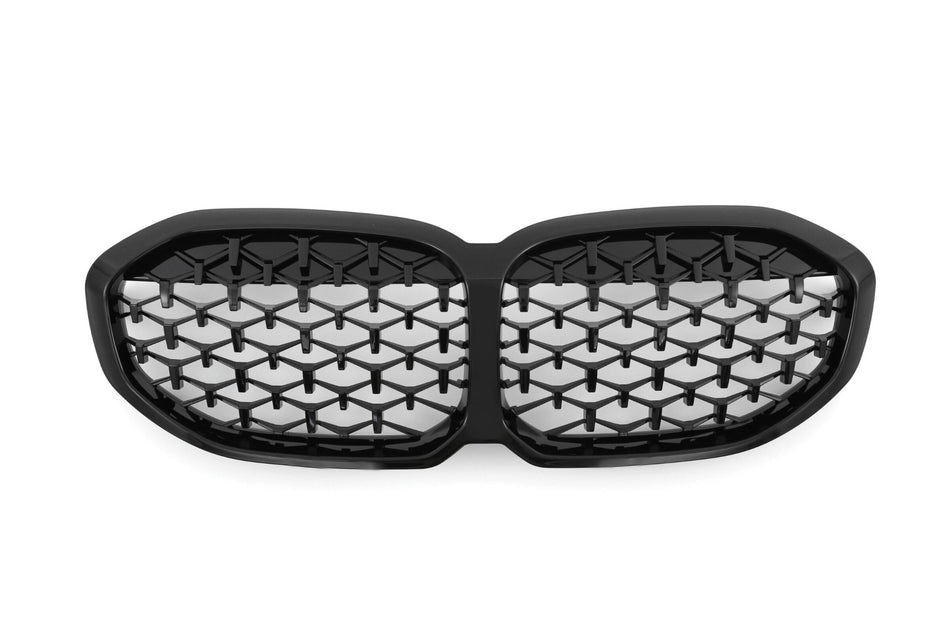 Griglia Diamond Style Nero Lucido per BMW Serie 1 F40 2019-2026