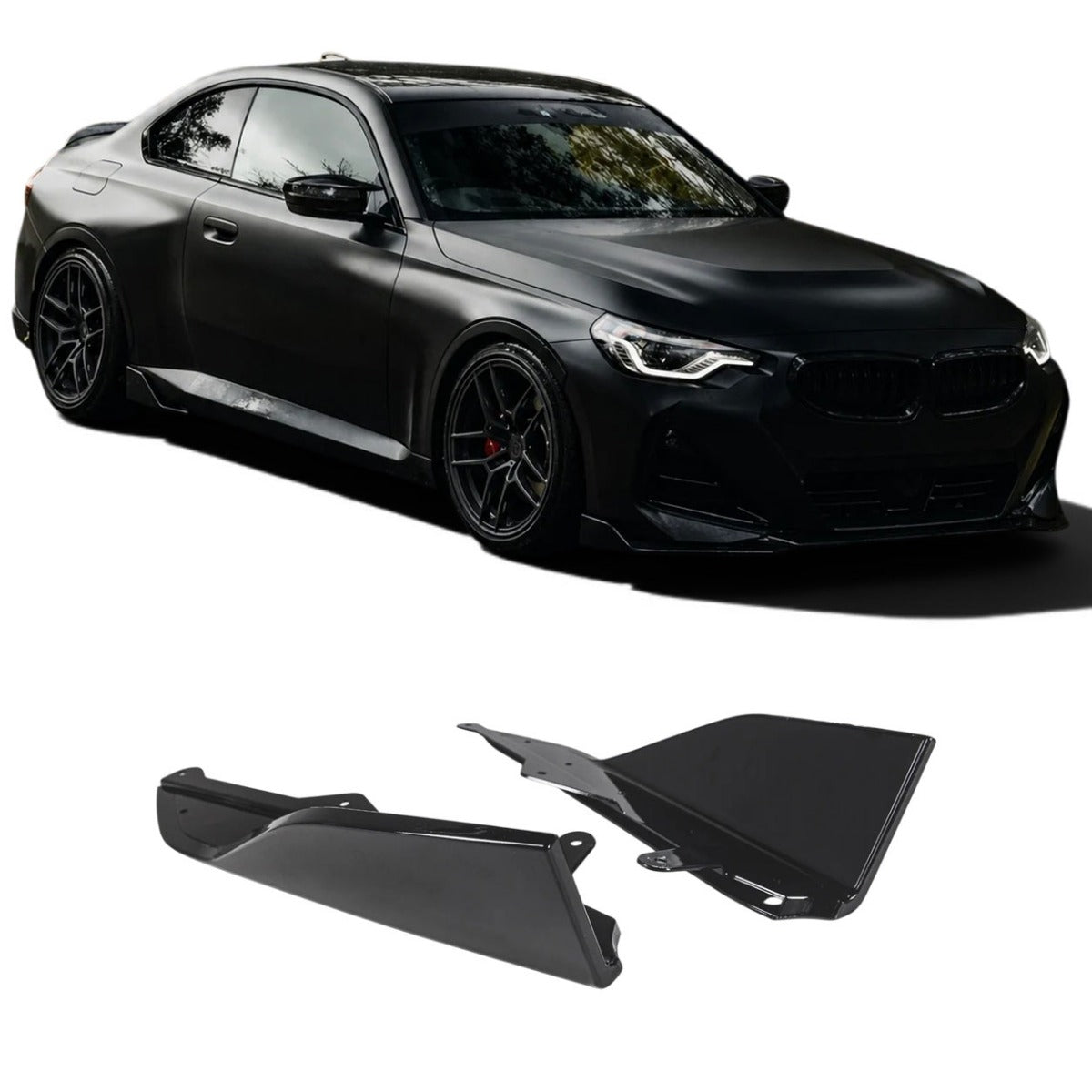 Splitter Laterali Compatibili con BMW Serie 2 G42 M Sport (2021–2026)