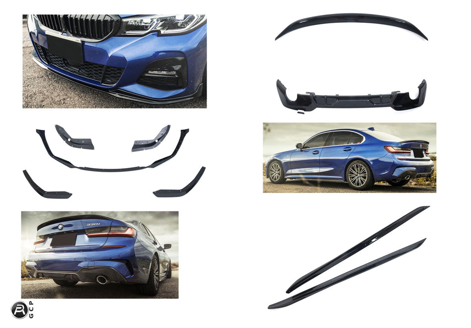 Diffusore Posteriore e Anteriore per BMW Serie 3 G20 2017-2022