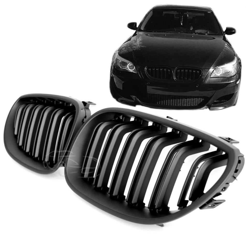Griglia Nero Opaco per BMW Serie 5 E60 E61 (2003-2010)