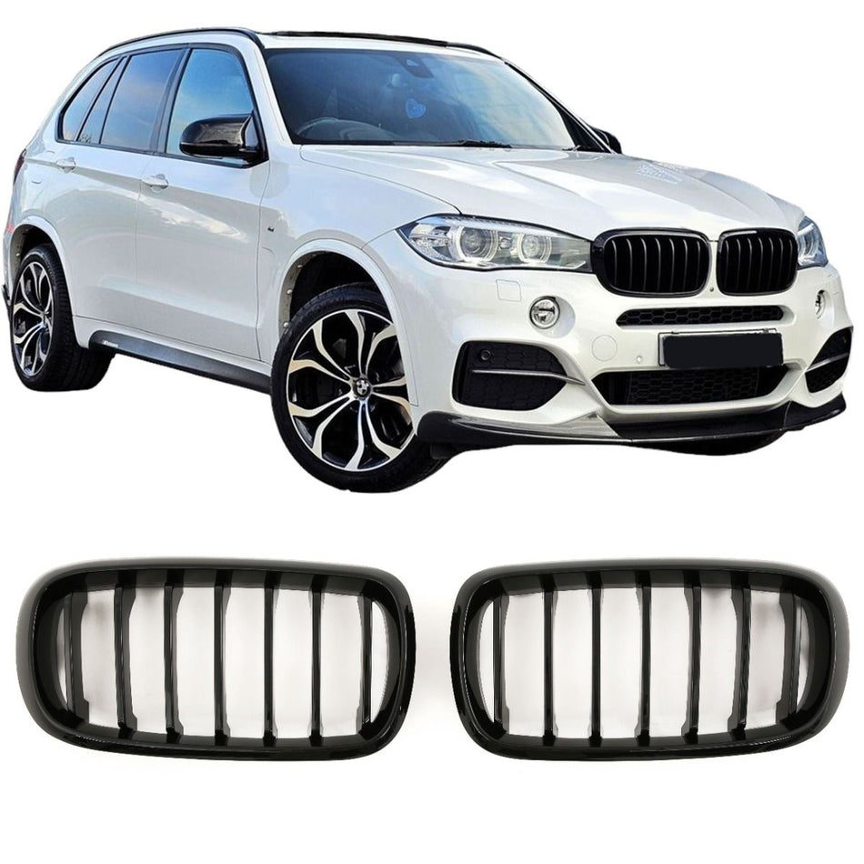 Griglia Nero Lucido per BMW X5 X6 F15 F16 (2013-2018)