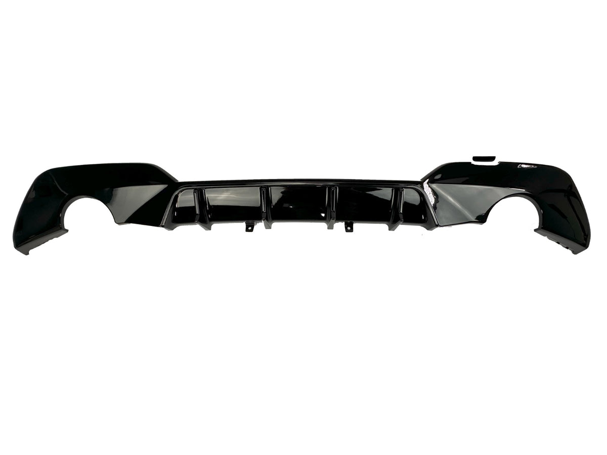 Diffusore Posteriore Nero Lucido per BMW Serie 3 G20 G21 M 2018-2022