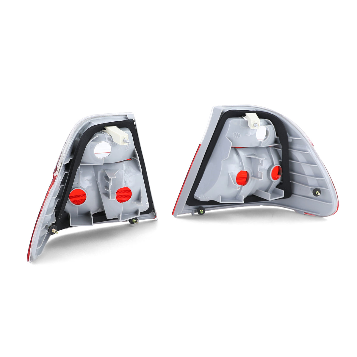 Fanali Posteriori Set Rosso/Bianco per BMW Serie 3 E46 Berlina 1998-2001