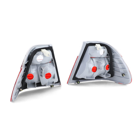 Fanali Posteriori Set Rosso/Bianco per BMW Serie 3 E46 Berlina 1998-2001