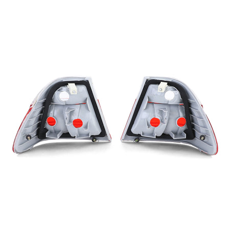 Fanali Posteriori Set Rosso/Bianco per BMW Serie 3 E46 Berlina 1998-2001