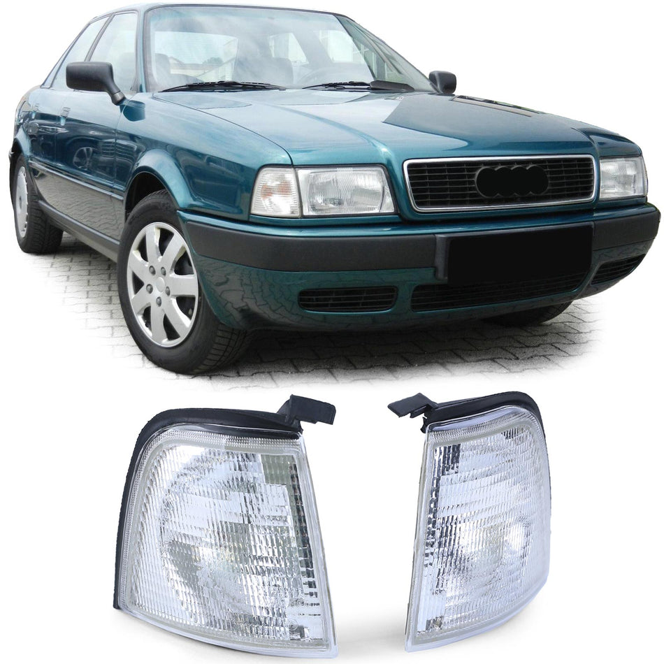 Frecce Bianche Coppia Sinistra Destra per Audi 80 B3 B4 Berlina 86-94