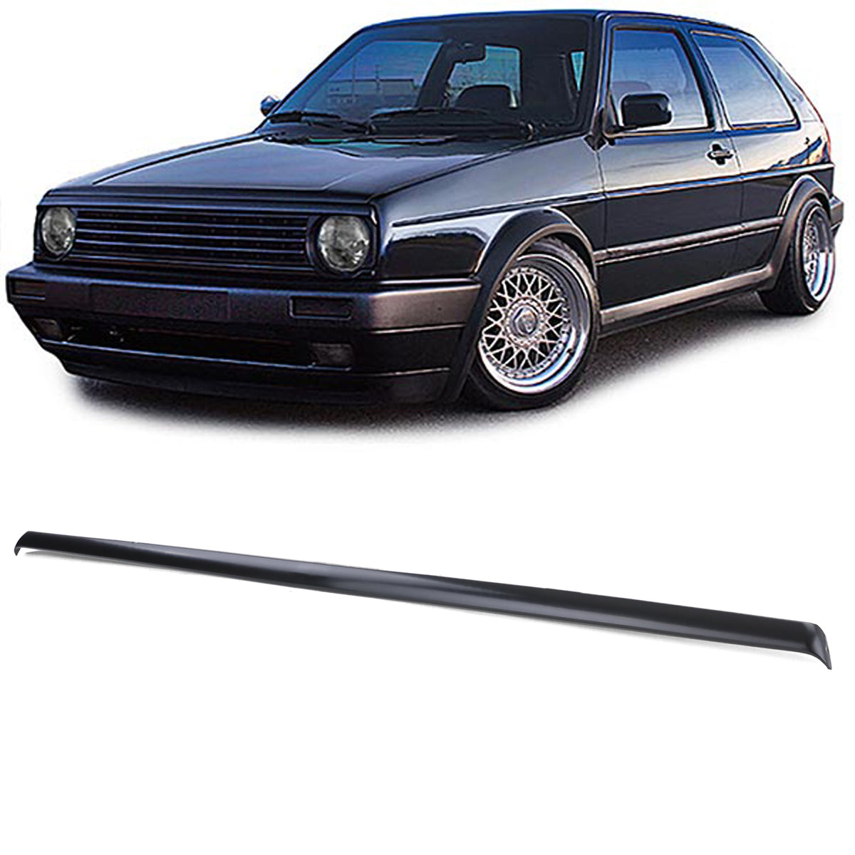 Griglia Spoiler per Griglia Radiatore per Volkswagen Golf 2 (1983-1991)
