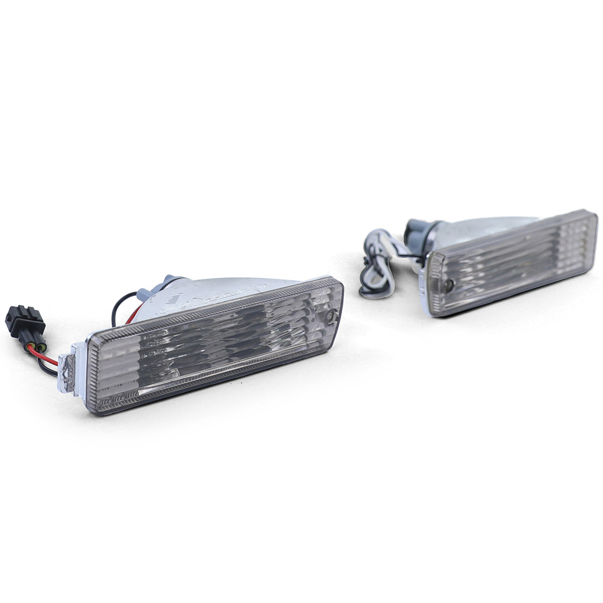 Frecce Vetro Trasparente Fumé con Luci di Posizione per Volkswagen Golf 2 GL