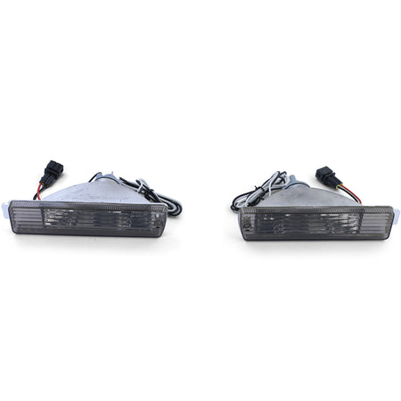 Frecce Vetro Trasparente Fumé con Luci di Posizione per Volkswagen Golf 2 GL