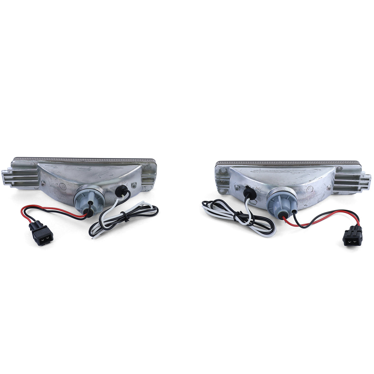 Frecce Vetro Trasparente Fumé con Luci di Posizione per Volkswagen Golf 2 GL