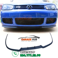 LAMA FRONTALE -> VW GOLF IV 4 R32 --> SOTTO PARAURTI SPLITTER SPOILER ANTERIORE