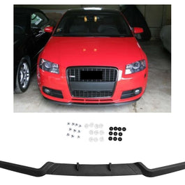 LAMA Anteriore "RS3" per AUDI A3 8P (2003-2008) Sotto Paraurti Splitter Labbro