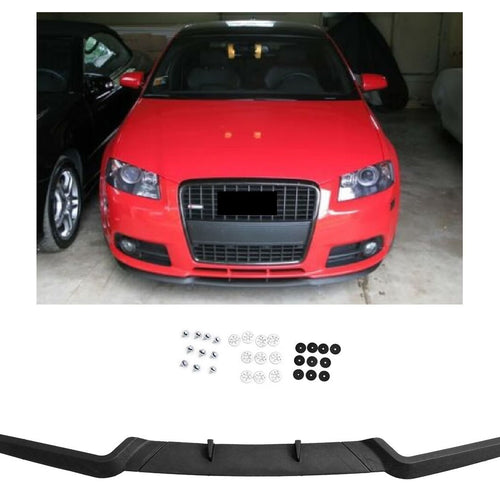 LAMA Anteriore "RS3" per AUDI A3 8P (2003-2008) Sotto Paraurti Splitter Labbro