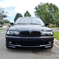 Griglie renali centrali per BMW Serie 3 E46 Facelift (10.2001-2005) Doppia stris