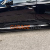 Sotto MINIGONNE NERO LUCIDO per AUDI A1, TT, GOLF 4 5 6 7, Peugeot 206 207