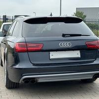 DIFFUSORE S6 per AUDI A6 C7 (2012-2015) sia AVANT che BERLINA -> ABS SILVER