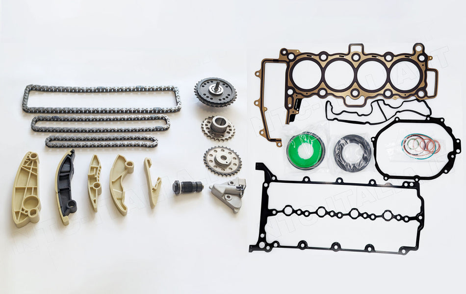 KIT CATENA+INGRANAGGI+GUARNIZIONI LAND ROVER Evoque Avelar Discovery JAGUAR