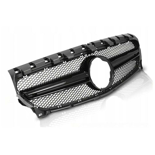 per Mercedes C117 CLA 45 AMG 13-18 Griglia Radiatore Nero Lucido