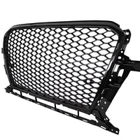Griglia Radiatore Stile RSQ5 per Audi Q5 8R (2009 - 2016) Nero Lucido