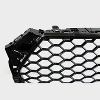 per AUDI A4 B9 2015-2019 Griglia Radiatore RS4 Look Nero Lucido