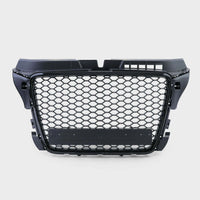 per AUDI A3 8P 8PA 2008-2012 Griglia RS3 Nero Opaco a Nido D'ape