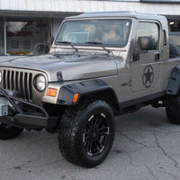 Adesivo Stella Universale per Camion Jeep Wrangler JK o Altre Auto Nero