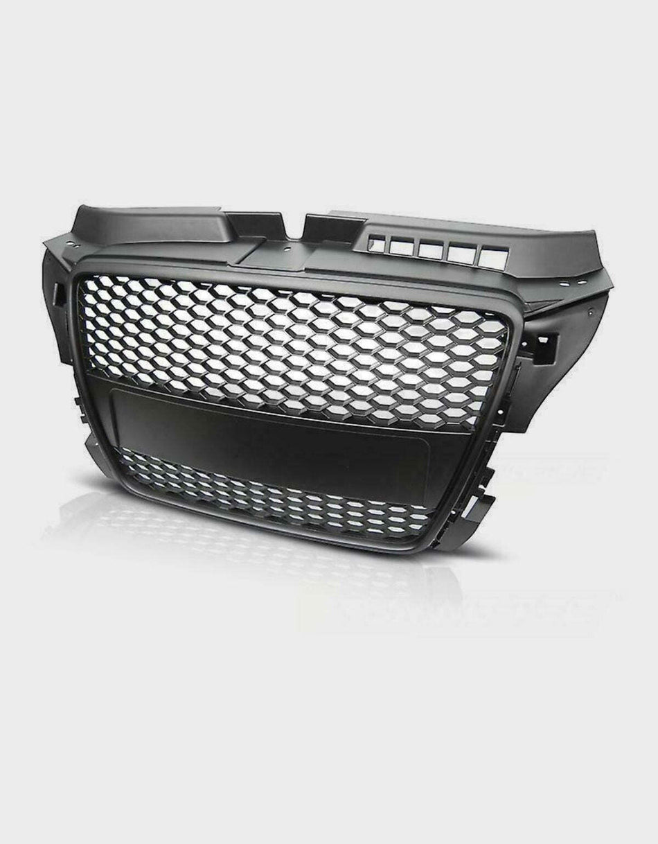 per AUDI A3 8P 8PA 2008-2012 Griglia Anteriore Ottica RS3 Nero
