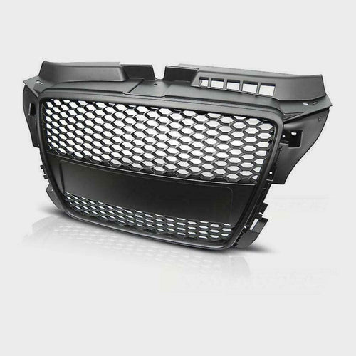 per AUDI A3 8P 8PA 2008-2012 Griglia Anteriore Ottica RS3 Nero