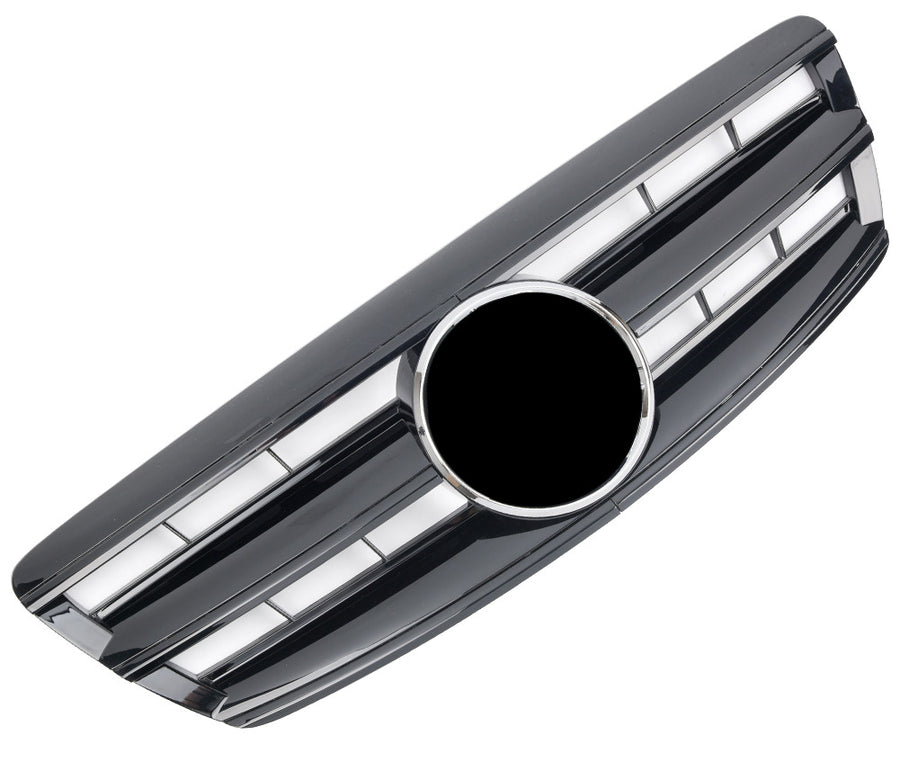 Griglia sportiva per Mercedes W220 S dal 10/2002 nero lucido AMG OPTIK