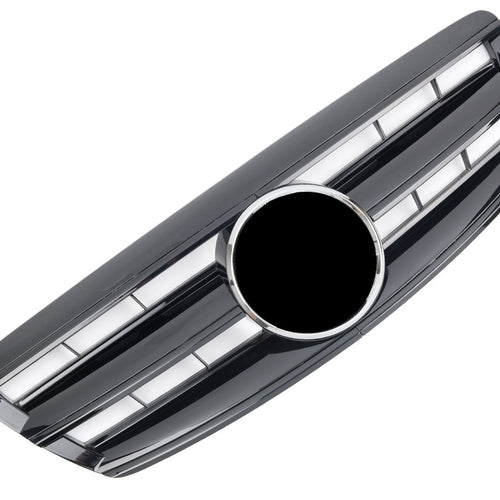 Griglia sportiva per Mercedes W220 S dal 10/2002 nero lucido AMG OPTIK