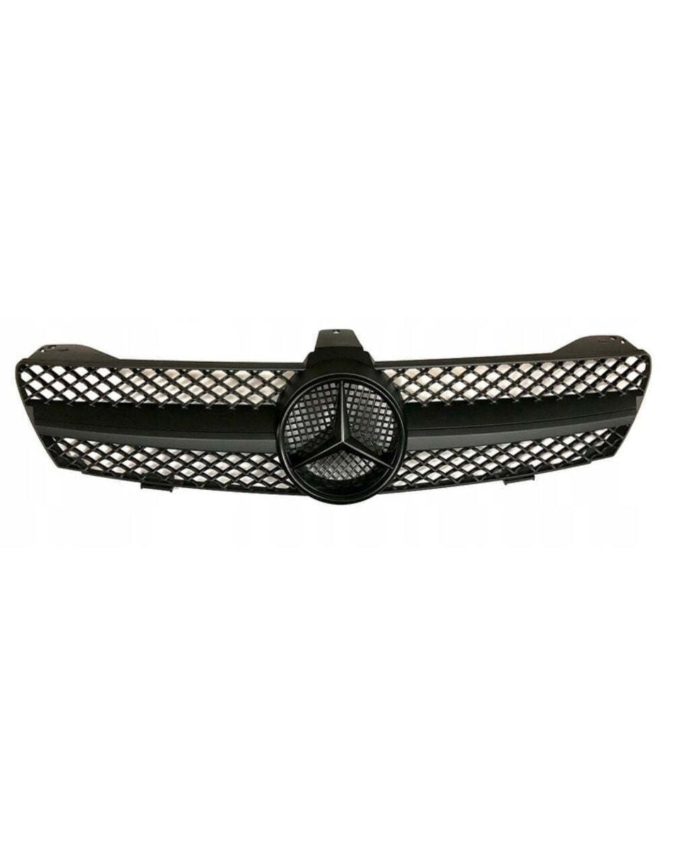 per Mercedes CLS W219 2004-2008 Griglia Radiatore Nero Opaco AMG