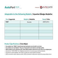 Kit riparazione parabrezza anteriore sinistro per Fiat Ducato