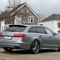 DIFFUSORE S6 per AUDI A6 C7 (2012-2015) sia AVANT che BERLINA -> ABS SILVER