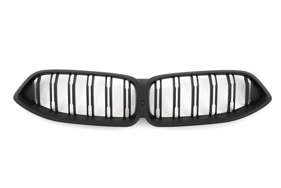 per BMW SERIE 8 G14 G15 G16 GRIGLIA DOPPIA SPIRALE NERO OPACO 2018-2022