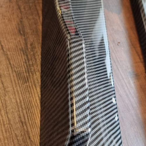 😍Sotto Minigonne✨Carbon-Look✨Laterali Universali ⭐Fibra di Carbonio 120 cm