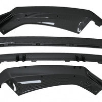 Lama Anteriore Splitter per Audi A4 B9 8W (2016-2018) SOLO S-LINE - CARBON