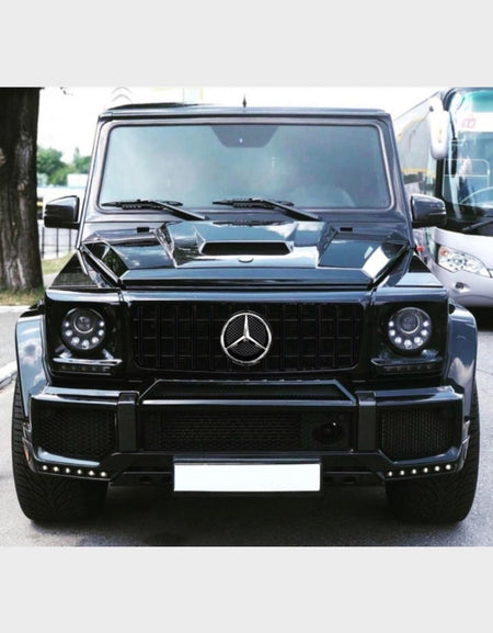 per Mercedes G W463 1990-2017 Griglia Radiatore AMG G65 Design – vista 5