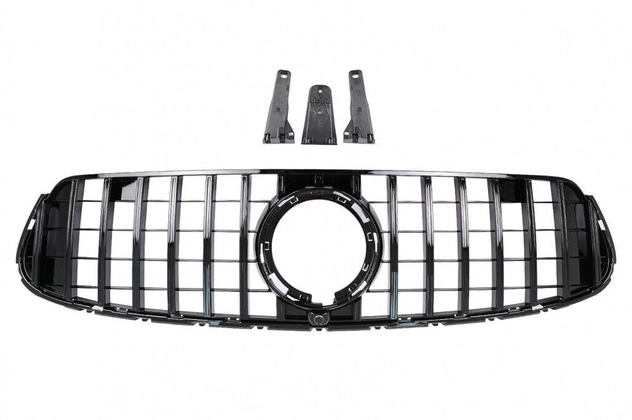 Griglia anteriore centrale per Mercedes GLC X253 C253 Facelift (2020-up) GTR Pan