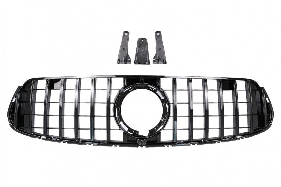 Griglia anteriore centrale per Mercedes GLC X253 C253 Facelift (2020-up) GTR Pan