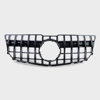 per Mercedes GLK X204 2012-2015 Griglia Sportiva Nero Lucido