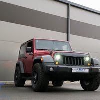 Griglia anteriore centrale per JEEP Wrangler / Rubicon JK (2007-2017) Angry Vade