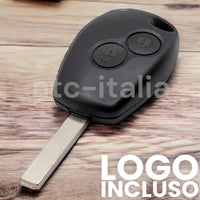 Guscio Scocca Chiave 2Tasti LAMA Piatta per Renault Clio 2 3 MODUS Twingo Kangoo