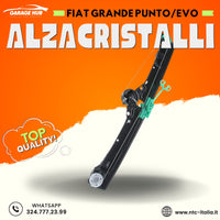VERSIONE EXTRA DURATA-> ALZACRISTALLI ANTERIORE SINISTRA ->FIAT GRANDE PUNTO EVO