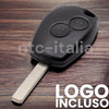 Guscio Scocca Chiave 2Tasti LAMA Piatta per Renault Clio 2 3 MODUS Twingo Kangoo