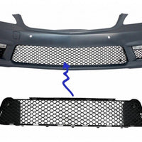 Griglia Centrale-Inferiore Paraurti Anteriore per Mercedes Classe S W221 S63 S65