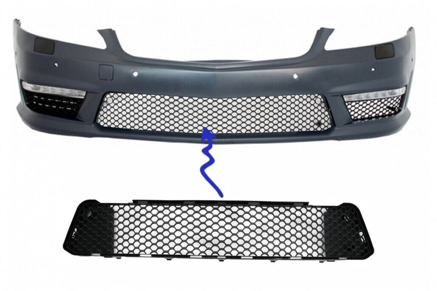 Griglia Centrale-Inferiore Paraurti Anteriore per Mercedes Classe S W221 S63 S65