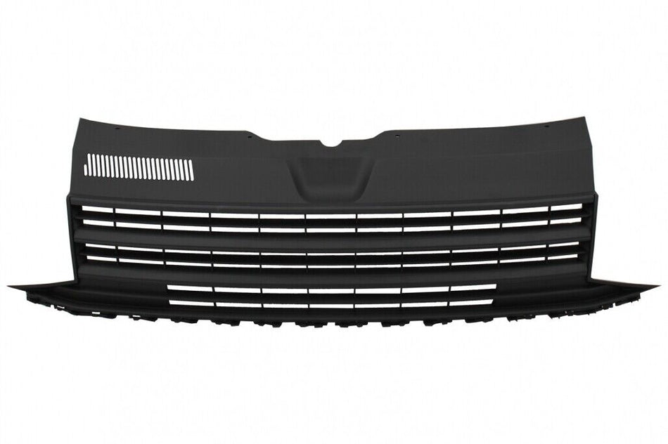 Griglia anteriore senza badge per VW T6 Bus Transporter (2015-2019) nero opaco