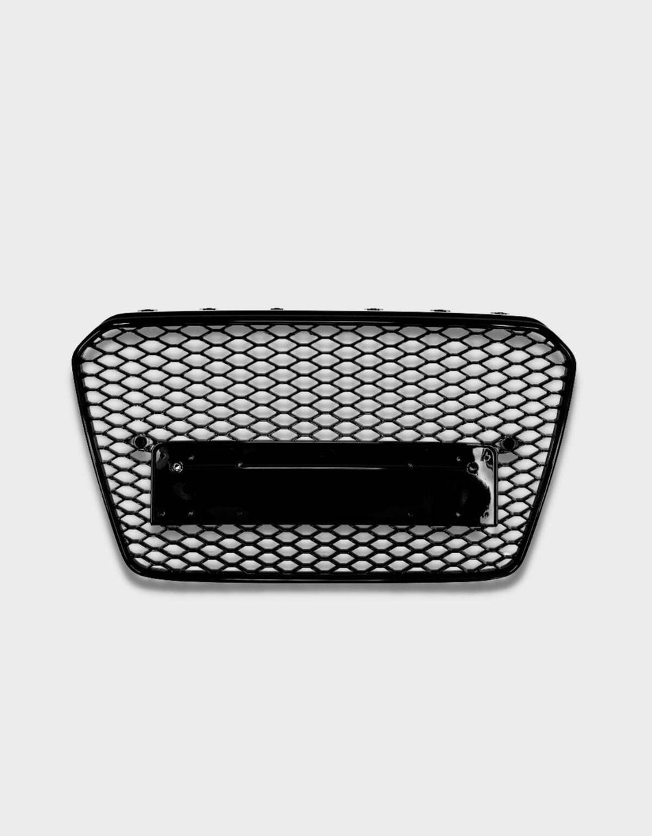 per AUDI A5 8T 2012-2016 Griglia RS5 Look a Nido D'ape Nero PDC
